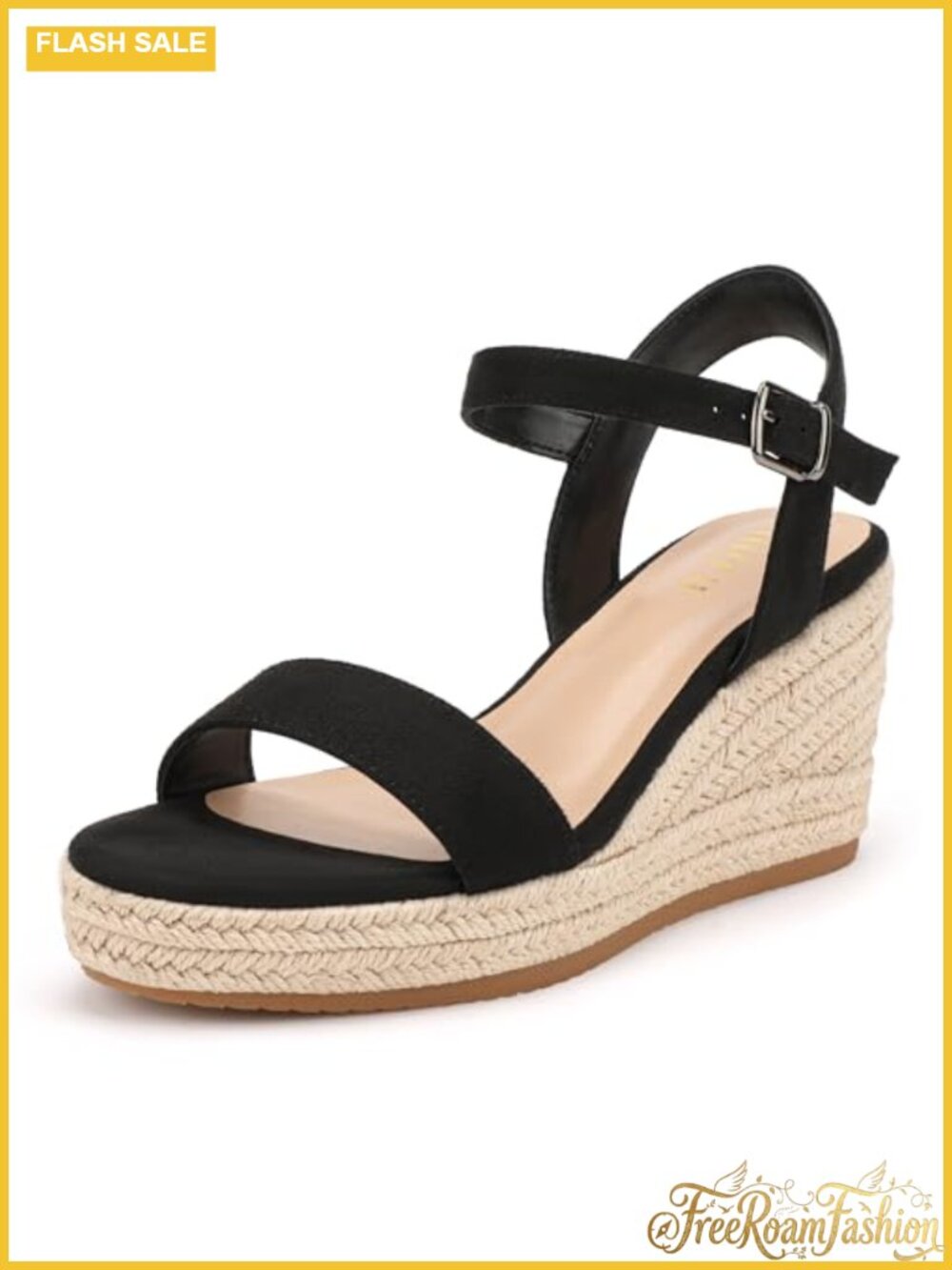 Wedge Sandals Women Platform Espadrille Manmade Comfort Dressy